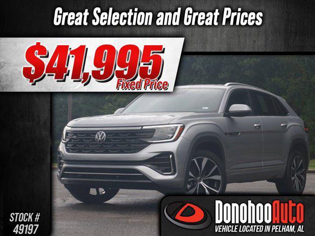 used 2024 Volkswagen Atlas Cross Sport car, priced at $41,995