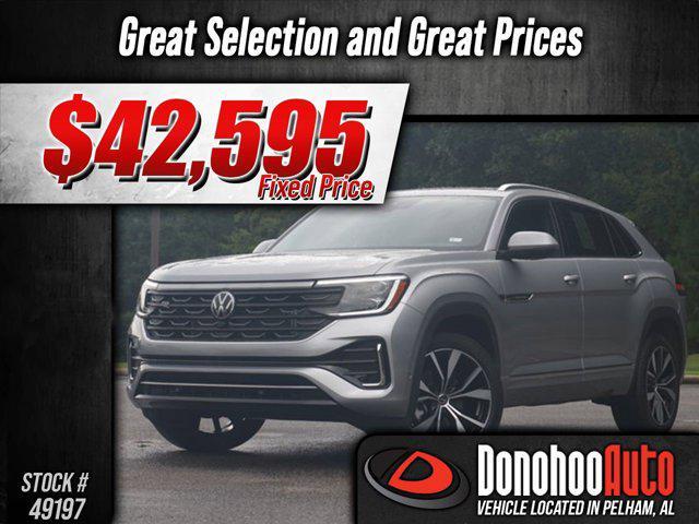 used 2024 Volkswagen Atlas Cross Sport car, priced at $42,595