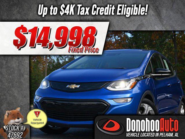 used 2019 Chevrolet Bolt EV car, priced at $14,998