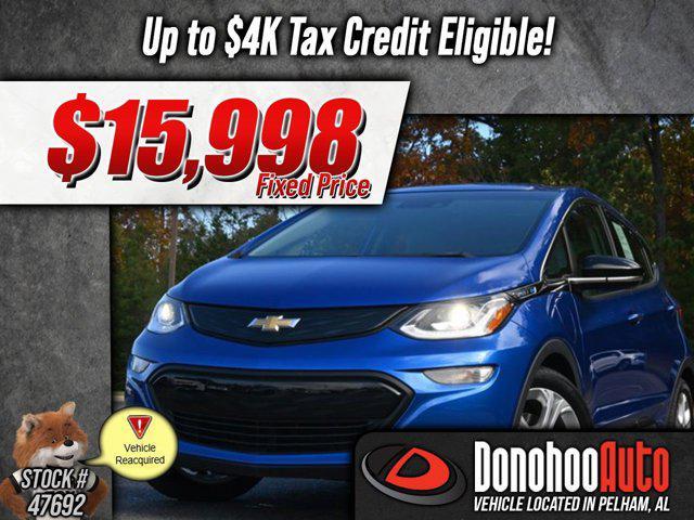 used 2019 Chevrolet Bolt EV car, priced at $15,998