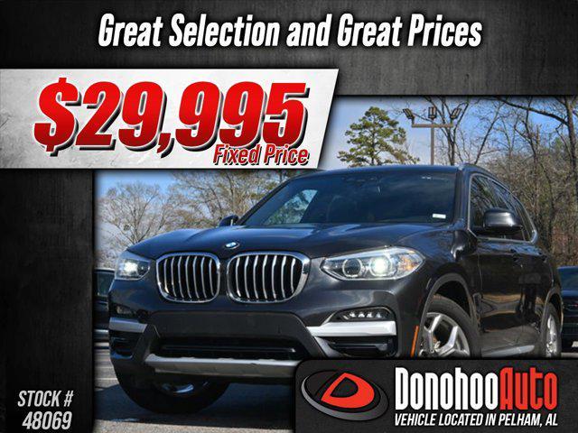 used 2021 BMW X3 car, priced at $29,995