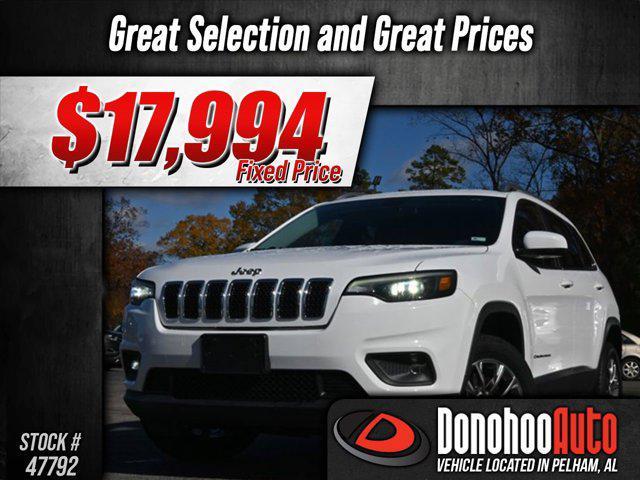 used 2020 Jeep Cherokee car, priced at $17,994