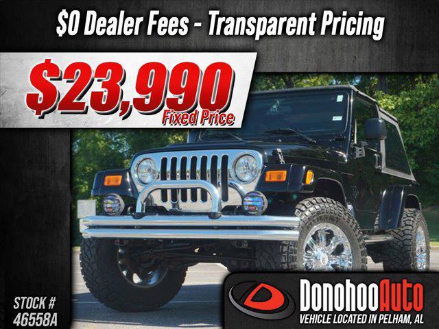 used 2006 Jeep Wrangler car, priced at $23,990