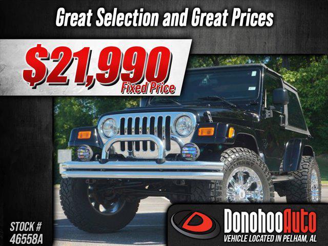 used 2006 Jeep Wrangler car, priced at $21,990