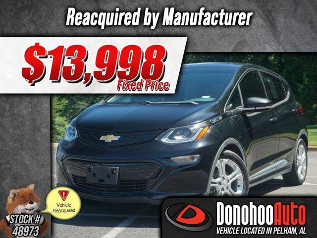 used 2020 Chevrolet Bolt EV car, priced at $13,998