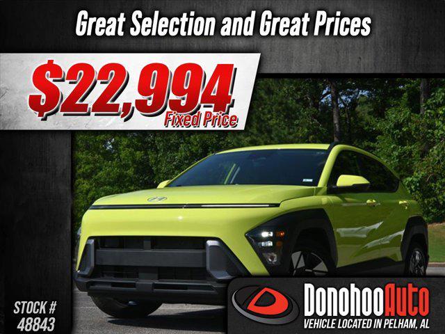 used 2024 Hyundai Kona car, priced at $22,994