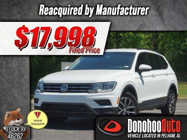 used 2021 Volkswagen Tiguan car, priced at $17,998