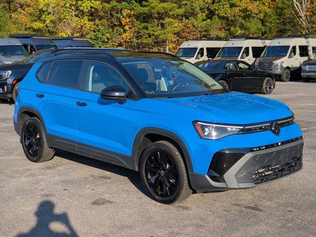 used 2025 Volkswagen Taos car, priced at $24,995