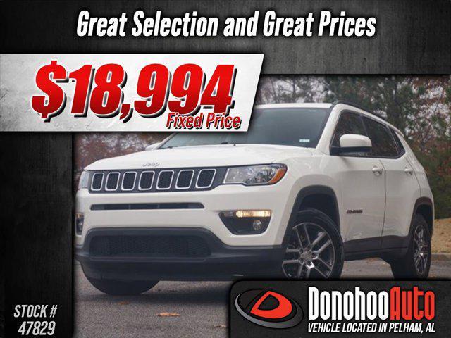 used 2020 Jeep Compass car, priced at $18,994