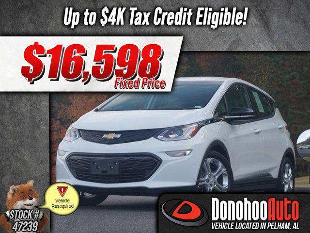 used 2020 Chevrolet Bolt EV car, priced at $15,998