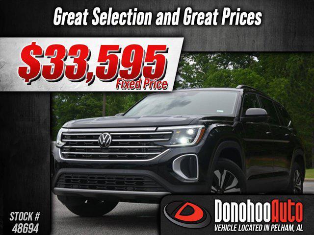 used 2024 Volkswagen Atlas car, priced at $33,595