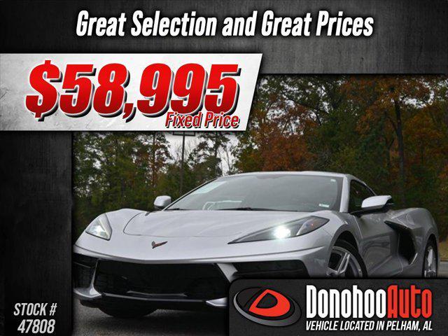 used 2020 Chevrolet Corvette car, priced at $58,995