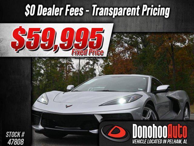 used 2020 Chevrolet Corvette car, priced at $59,995