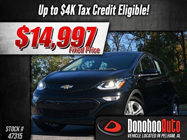 used 2020 Chevrolet Bolt EV car, priced at $14,997