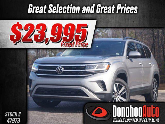 used 2021 Volkswagen Atlas car, priced at $23,995