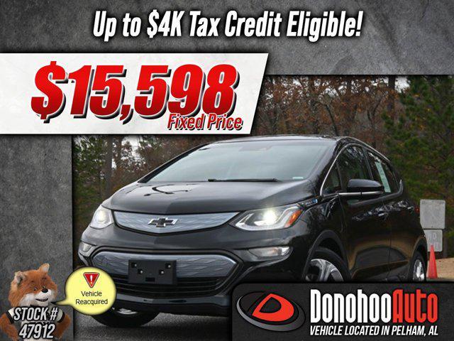 used 2019 Chevrolet Bolt EV car, priced at $15,598