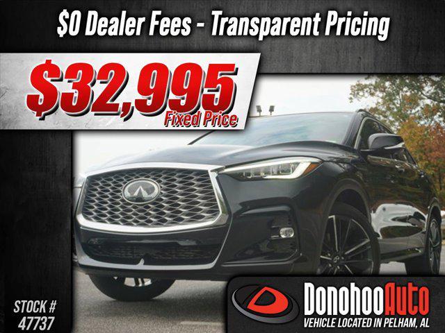 used 2022 INFINITI QX55 car, priced at $32,995