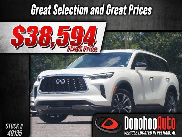 used 2022 INFINITI QX60 car, priced at $38,594