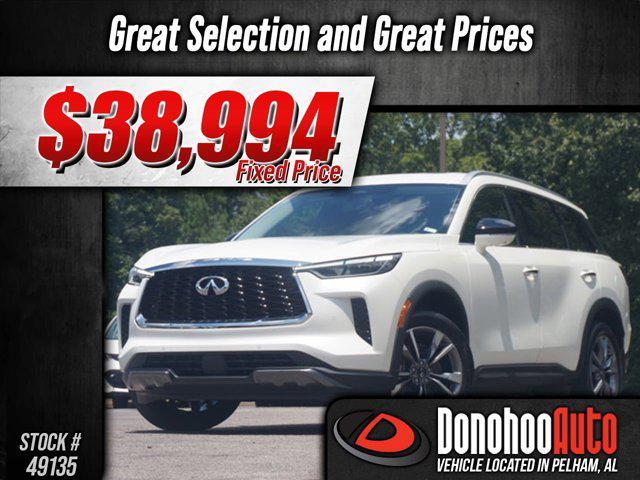 used 2022 INFINITI QX60 car, priced at $38,994