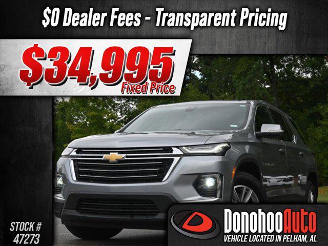 used 2023 Chevrolet Traverse car, priced at $34,995