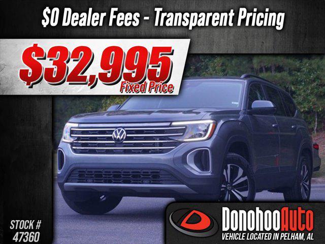 used 2024 Volkswagen Atlas car, priced at $32,995