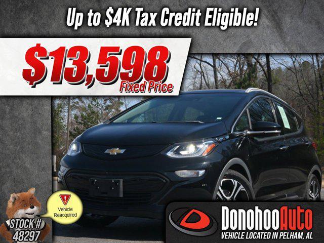 used 2020 Chevrolet Bolt EV car, priced at $13,598