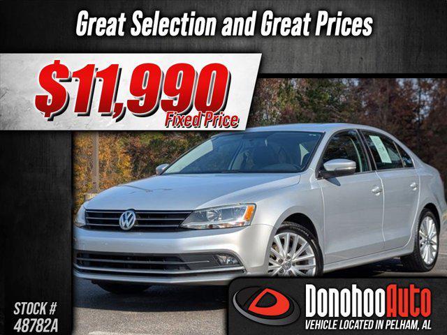 used 2015 Volkswagen Jetta car, priced at $11,990