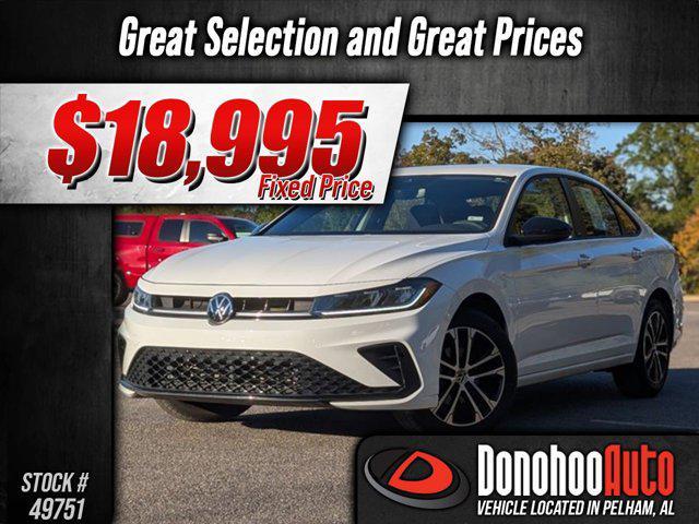 used 2025 Volkswagen Jetta car, priced at $18,995