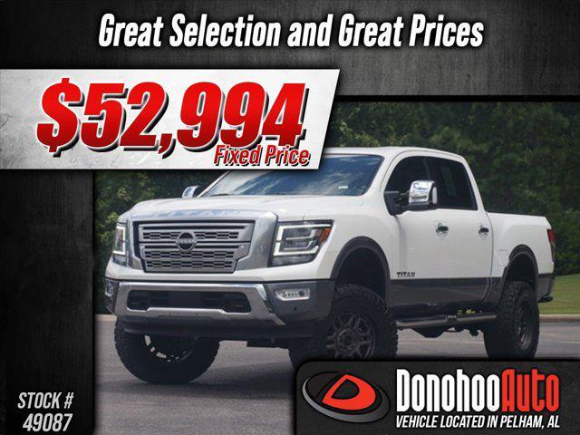 used 2024 Nissan Titan car, priced at $52,994
