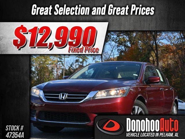 used 2015 Honda Accord car, priced at $12,990