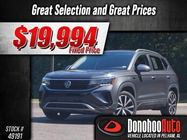 used 2024 Volkswagen Taos car, priced at $19,994