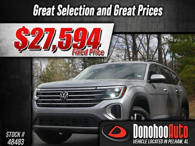 used 2024 Volkswagen Atlas car, priced at $27,594