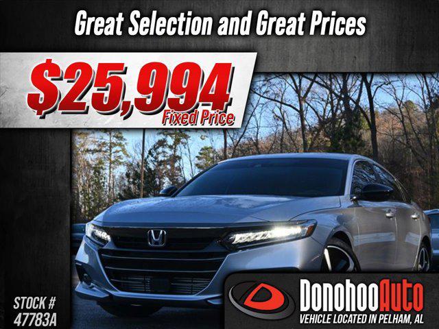 used 2022 Honda Accord car, priced at $25,994