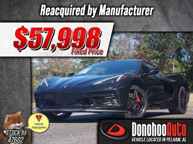 used 2022 Chevrolet Corvette car, priced at $57,998