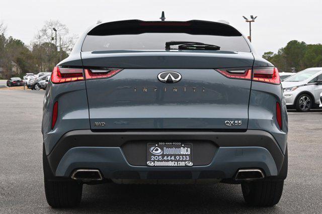 used 2022 INFINITI QX55 car, priced at $33,994