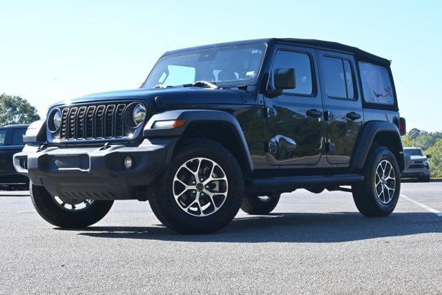 used 2024 Jeep Wrangler car, priced at $34,994