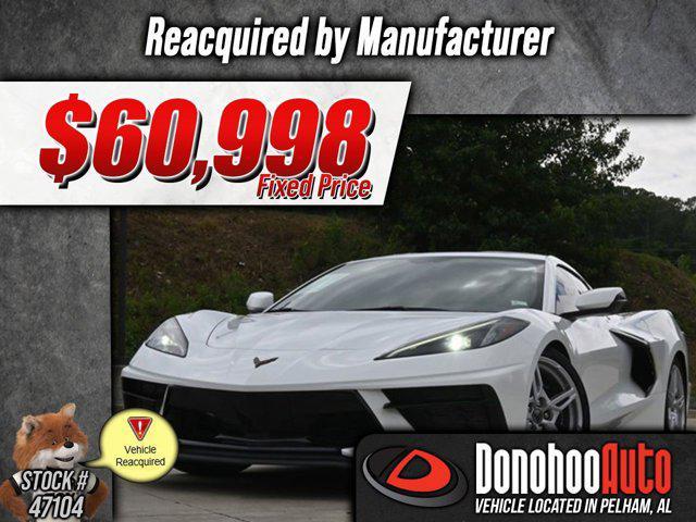 used 2023 Chevrolet Corvette car, priced at $60,998