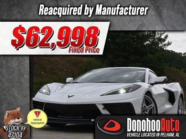 used 2023 Chevrolet Corvette car, priced at $62,998