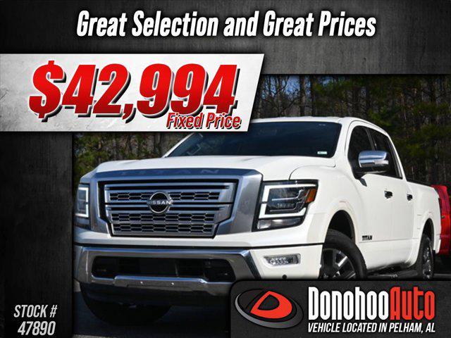 used 2023 Nissan Titan car, priced at $42,994