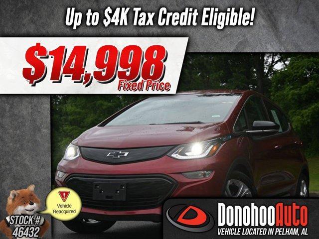 used 2018 Chevrolet Bolt EV car, priced at $14,998