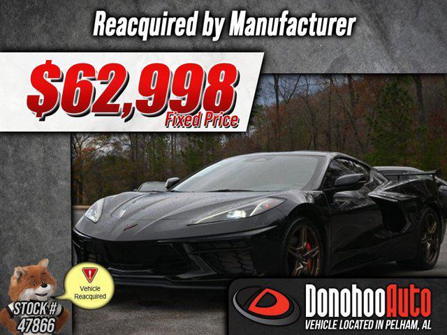 used 2024 Chevrolet Corvette car, priced at $62,998