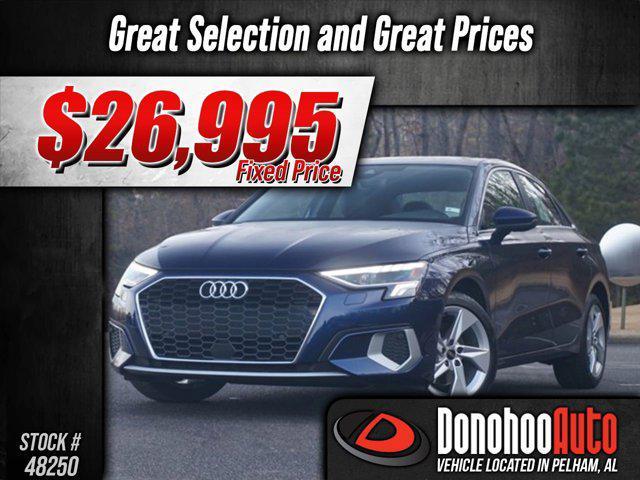 used 2023 Audi A3 car, priced at $26,995