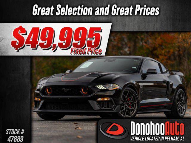 used 2021 Ford Mustang car, priced at $49,995