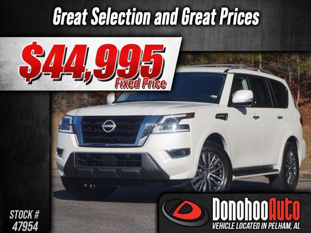 used 2024 Nissan Armada car, priced at $44,995