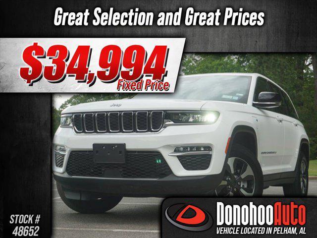 used 2023 Jeep Grand Cherokee 4xe car, priced at $34,994
