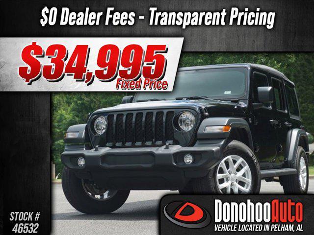 used 2023 Jeep Wrangler car, priced at $34,995