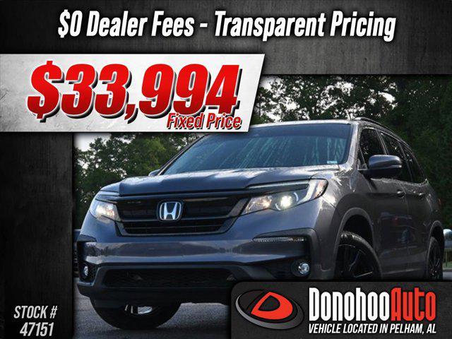 used 2022 Honda Pilot car, priced at $33,994