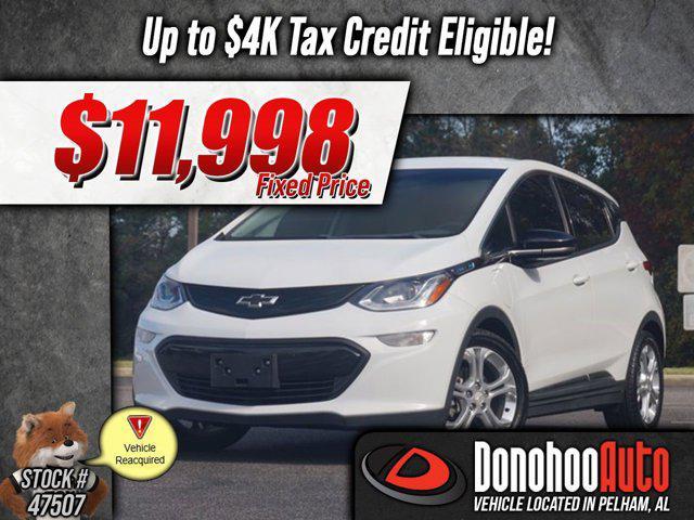 used 2019 Chevrolet Bolt EV car, priced at $11,998