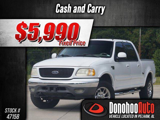 used 2002 Ford F-150 car, priced at $5,990