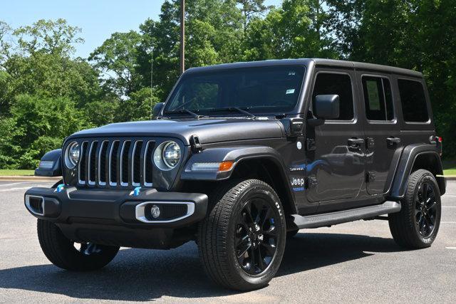 used 2022 Jeep Wrangler Unlimited 4xe car, priced at $32,994